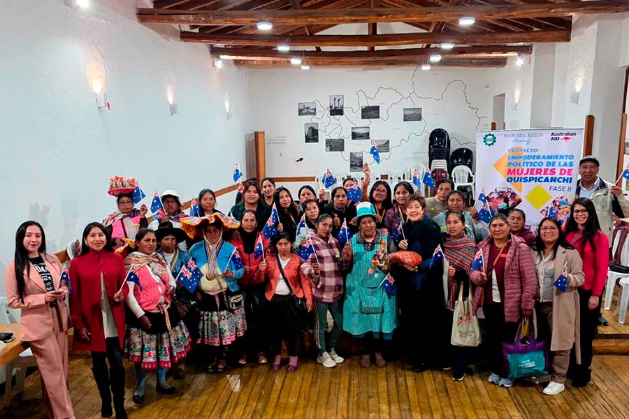 Mujeres de Quispicanchi: liderazgo y democracia en tiempos de elecciones